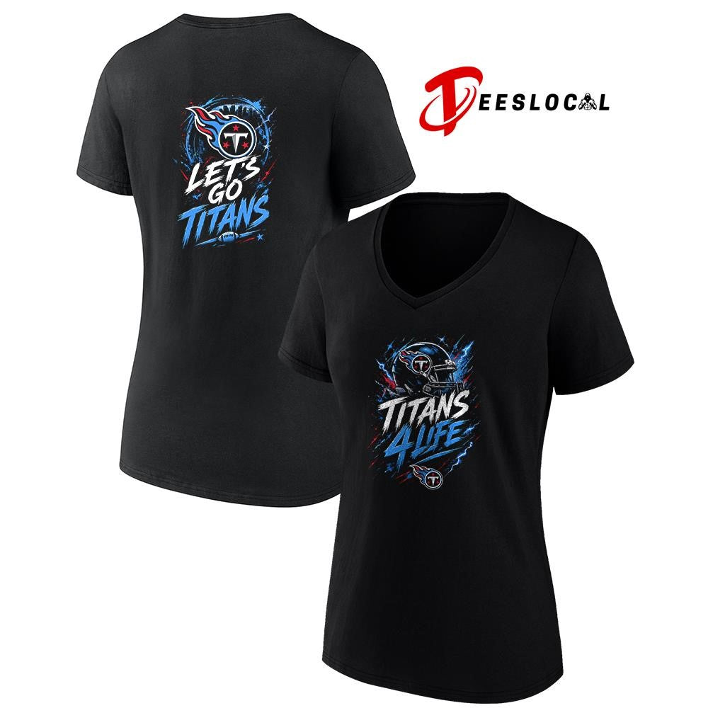 Tennessee Titans x fan 4 life graphic shirt
