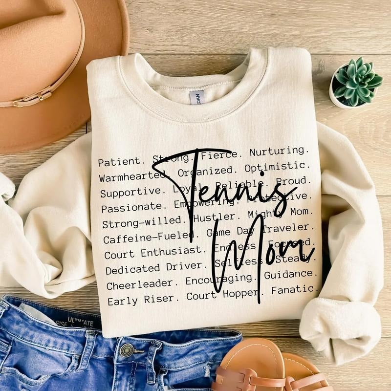 Tennis Mom DTF Transfers - THIS IS NOT A SHIRTstyle{n002}2 T-Shirts, Hoodie, Sweatshirt | RetroVerseTees.com