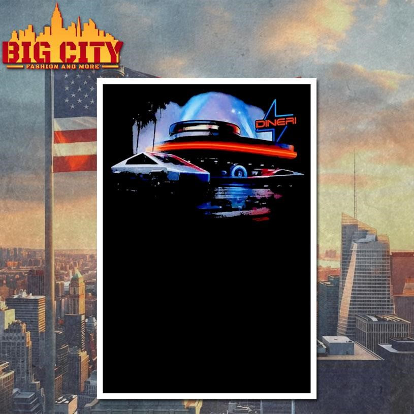 Tesla Hollywood Retro Diner Shirt