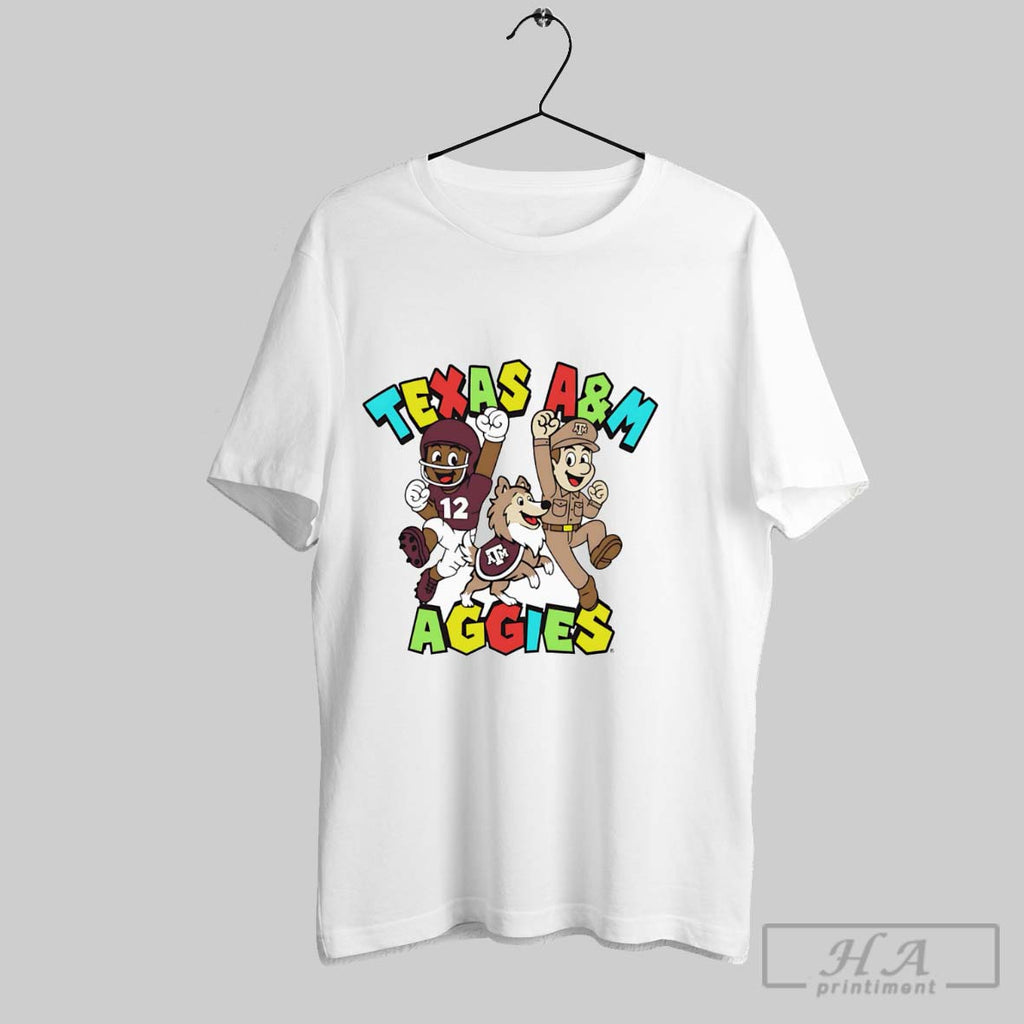 Texas Am Aggies Football Player Reveille And A Corps Shirt Hoodie Sweater Longsleeve And