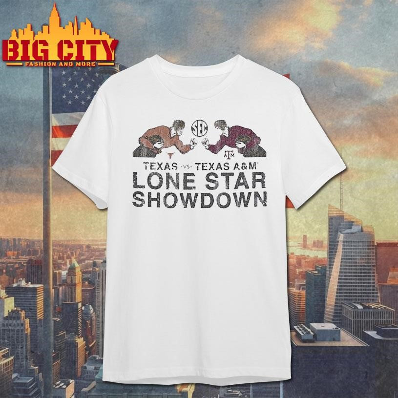 Texas Am Vs Texas Lone Star Showdown Battle Player Shirt