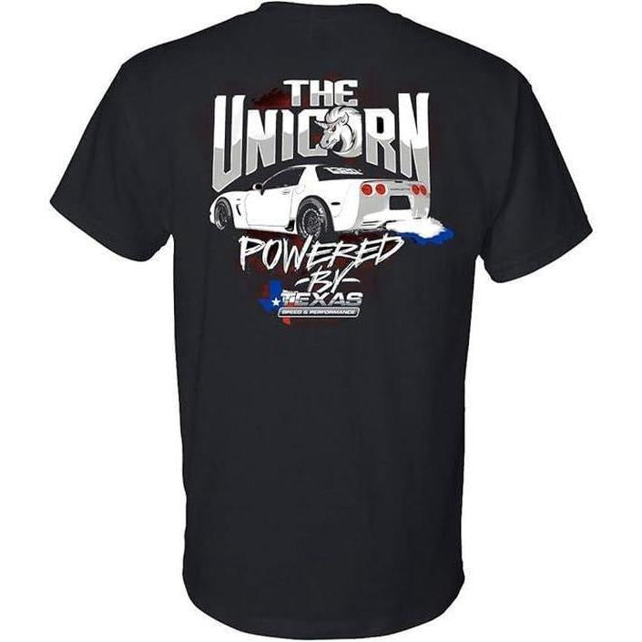 Texas Speed Unicorn Corvette T-shirt, Menswear Car Parts Short Sleeve Hoodie, Sweatshirt | RetroVerseTees.com
