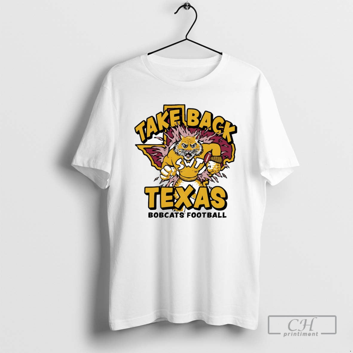 Texas State Bobcats Football Take Back Texas T Shirts