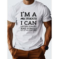 Text art pure cotton men's T-shirt comfort fit, 1 pc, 100% cotton T-shirt Made in USA Hoodie, Sweatshirt | RetroVerseTees.com