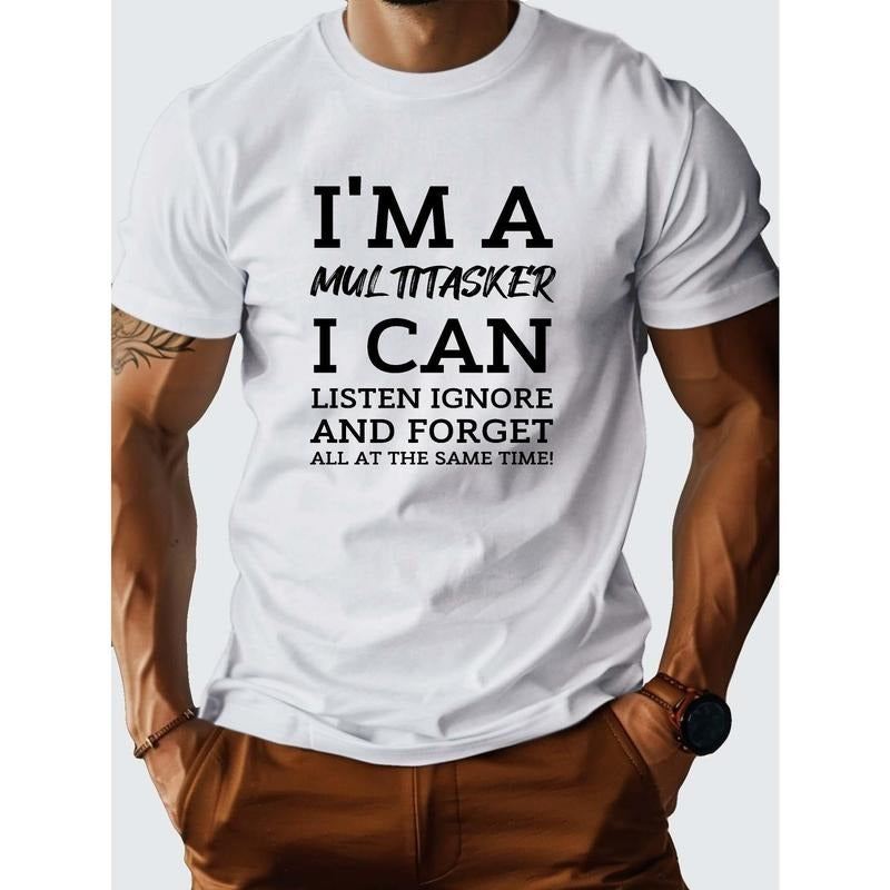 Text art pure cotton men's T-shirt comfort fit, 1 pc, 100% cotton T-shirt Made in USA Hoodie, Sweatshirt | RetroVerseTees.com