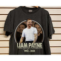 Thank For Memorie Liam Payne , RIP Liam Payne 2024 , In Memory Of Liam Payne T-hirt, One Direction Tribute . T-Shirts,...