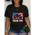 Thank You! Veterans Day Gunpla brand Memorial Day Patriotic Military T-Shirt Casual Short Sleeve Shirt style 02 Hoodie,...