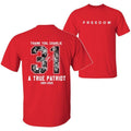 Thank You T-Shirt, Wear Red on October 14th as CJK Day Tee, C.K. Birthday Tee, Charlie Kirk Shirt, Graphic Design Unisex...