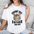 Thank You TNF 1936 - 2025 Tee Pure Cotton Fabric Casual Streetstyle Crew Neck Short Sleeve T-Shirt Trendy Tops for Unisex...