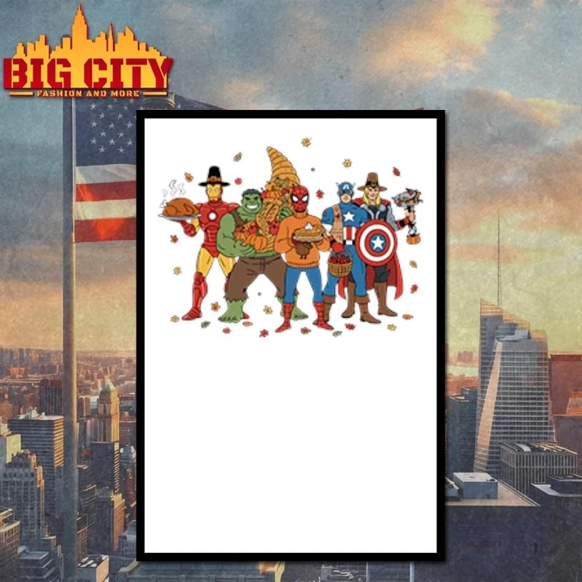 Thanksgiving Superhero 2025 shirt