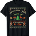That Wasn't Very Data Driven of You Ugly Christmas Sweaters T-Shirt Hoodie, Sweatshirt | RetroVerseTees.com