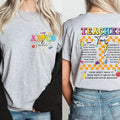 The Back To School Tour 2024 Retro Teacher Tour Shirt, ABCD Teacher Shirt,Back To School Shirt,Teacher Gift, First Day of...