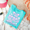 The Beach Is My Happy Place DTF Transfers - THIS IS NOT A SHIRT Hoodie, Sweatshirt | RetroVerseTees.com