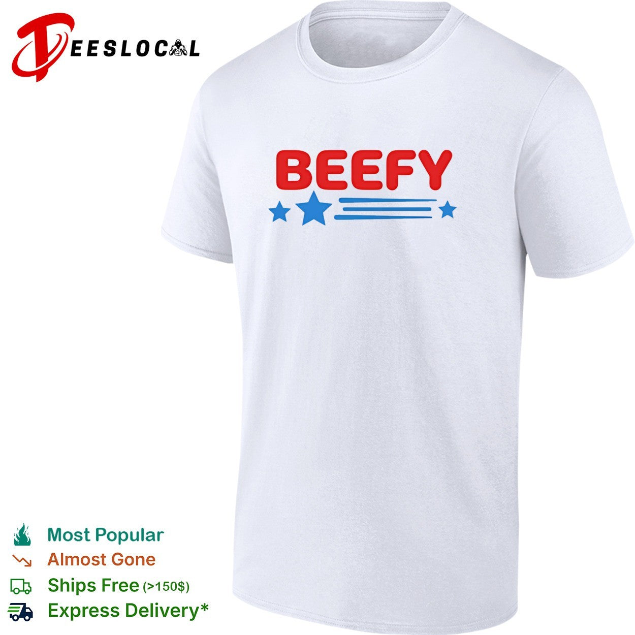 The Bear Beefy stars shirt