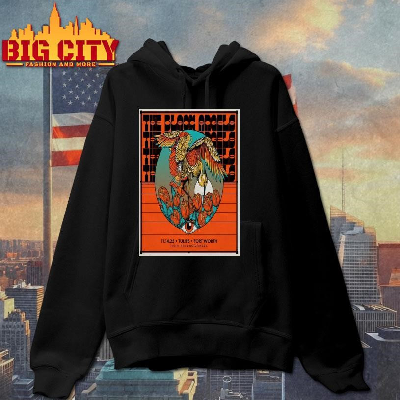The Black Angels Tulips Fort Worth TX November 14 2025 Poster Shirt