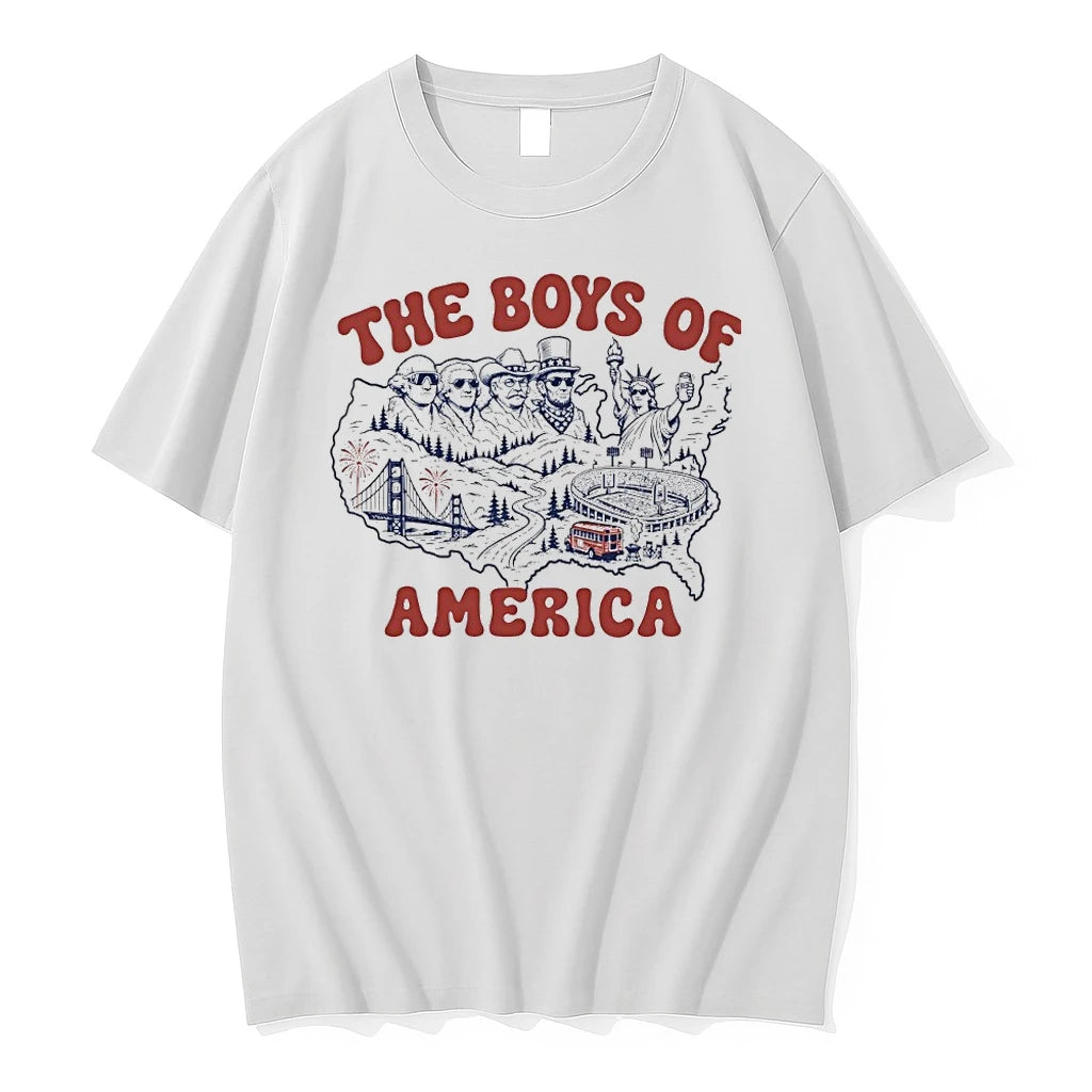 The Boys Of America Mount Rushmore Statue Of Liberty Tshirts Sweater