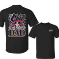 The Cool Dad T-Shirt, Country Cowboy Dad Tee, Western Father's Day Gift, Patriotic Southern Dad Graphic Shirt