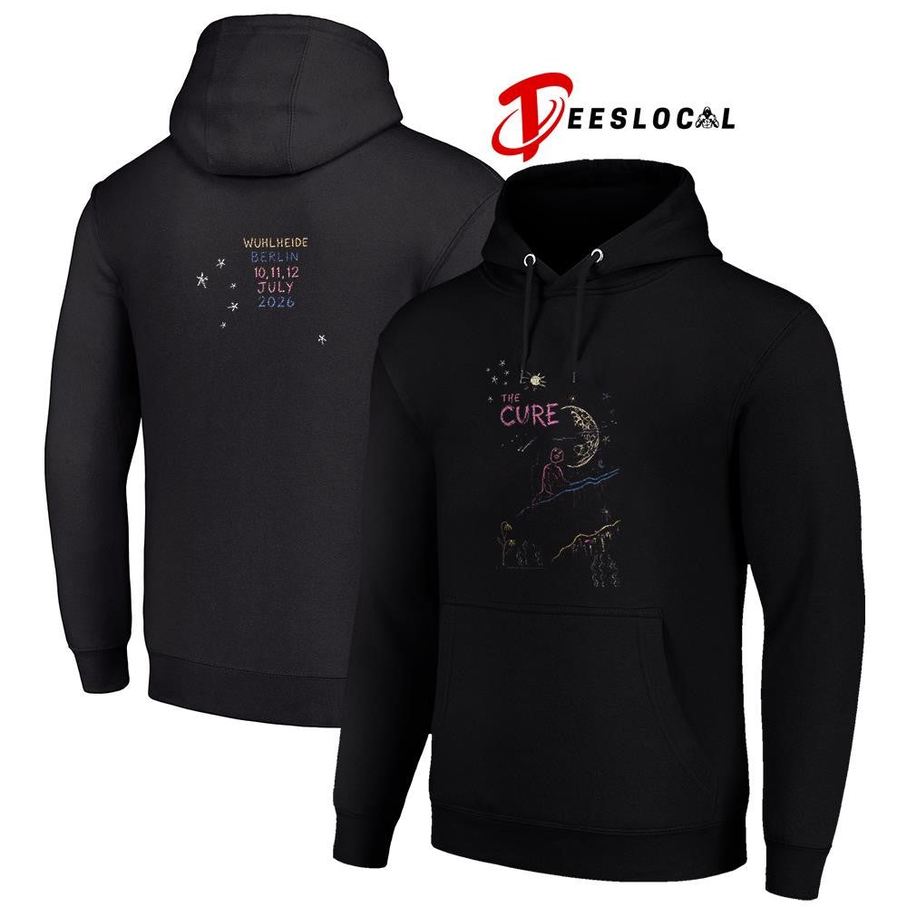 The Cure Berlin Germany Weekend doodle shirt