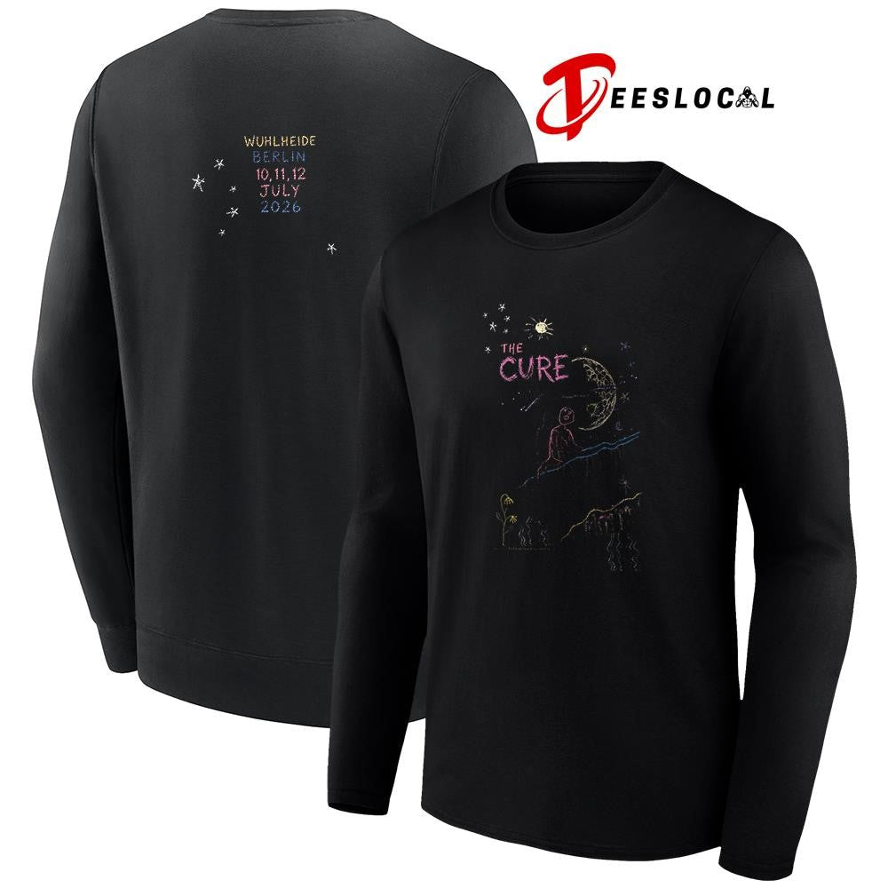 The Cure Berlin Germany Weekend doodle shirt