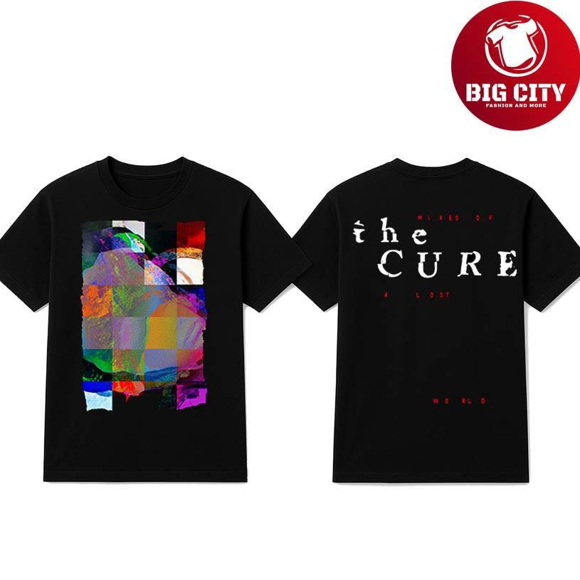 The Cure Mixes of a Lost World Pixel Two Sided Shirt