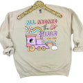 The Delulu Choo Choo Gildan Sweatshirt T-Shirts, Hoodie | RetroVerseTees.com