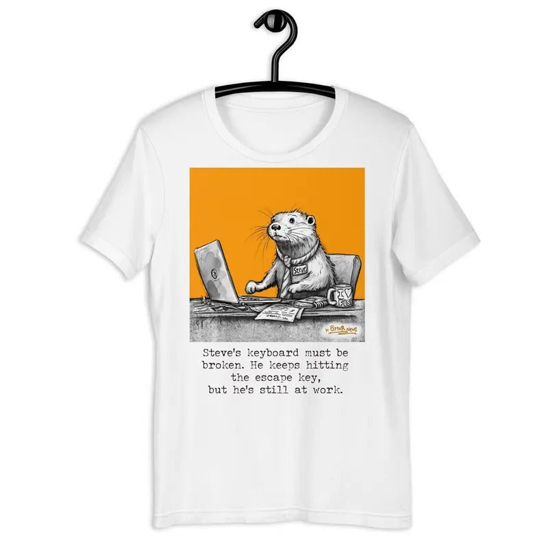 The Escape Key - Steve Unisex t-shirt, Gift For Her Hoodie, Sweatshirt | RetroVerseTees.com