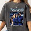 The Fantastic Four First Steps Shirt, Fantastic Four Sweatshirt, MCU Superhero T-shirt Hoodie | RetroVerseTees.com