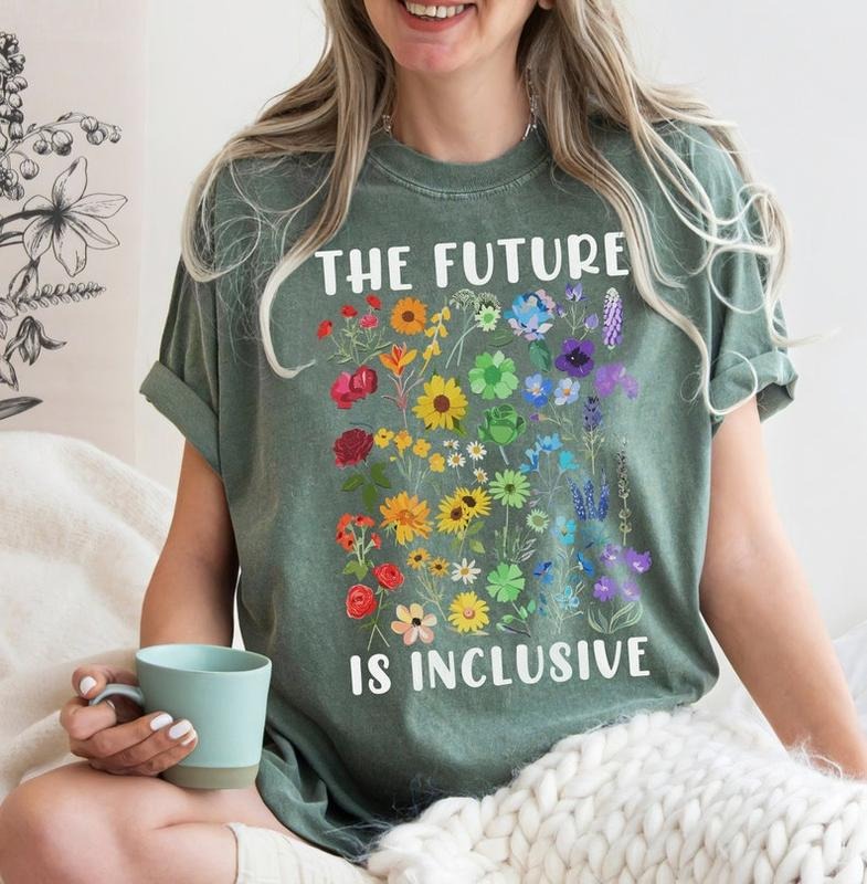 The Future is Inclusive Shirt, LGBTQ Pride Shirt, Gay Pride Shirt, Pride Month Shirt, Funny LGBT T-Shirt, Pride Month...