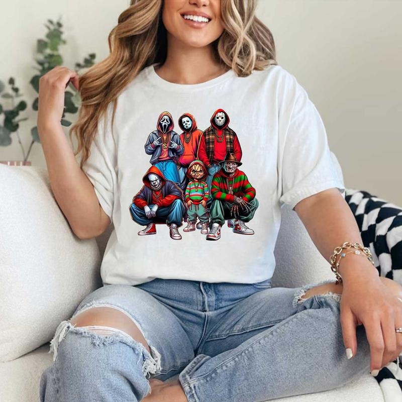 The Gang Halloween Shirt, Horror Halloween Shirt, Spooky Halloween Hoodie, Sweatshirt | RetroVerseTees.com