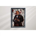 The Godfather Vito Corleone Poster, Canvas, Framed Art | Vito Corleone Iconic Mafia Wall Art | Don Corleone Print |...