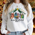 The Greatest Gift of All Embroidered Sweatshirt, Christmas Embroidery Tshirt, Unisex Fit, Gift For Family Hoodie