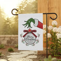 The Grinchhh Flag, Funny Merry Christmas House Flag T-Shirts, Hoodie, Sweatshirt | RetroVerseTees.com