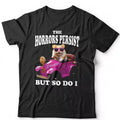 The Horrors But So Do I Tshirt Funny Meme Pink Hamster Tee Hoodie, Sweatshirt | RetroVerseTees.com