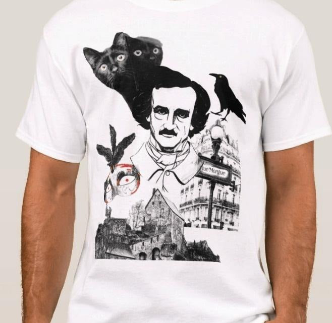 The Imagination of Edgar Allan Poe T Shirt Hoodie, Sweatshirt | RetroVerseTees.com