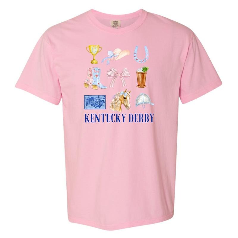 The Kentucky Derby Comfort Colors T-Shirt Hoodie, Sweatshirt | RetroVerseTees.com