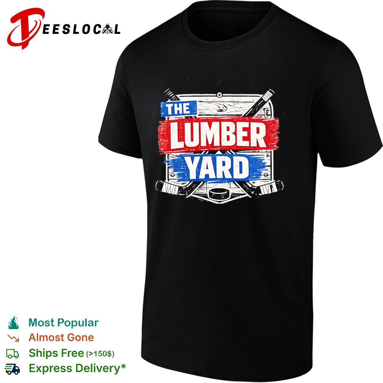 The Lumber Yard hockey shirt