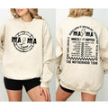 The Mama Tour Two-side Shirt Sweatshirt Hoodie, Gift for Mom, Motherhood Sweatshirt , Some Days I Rock It,Mama Rock Tour...