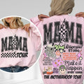 The Motherhood Tour Retro Mama Lighting Bolt 2 Sides Sweatshirt, Some Days I Rock It Either Way Were Rockin Tee Hoodie