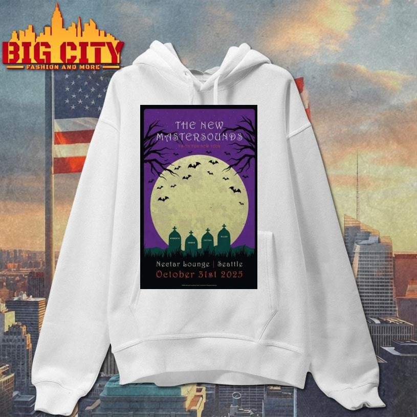 The New Mastersounds October 31 2025 Seattle, Washington Poster Shirt