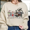 The Nightmare Before Christmas Friends Shirt, Jack Skellington Sweatshirt, Halloween Hoodie, Nightmare Before Christmas...