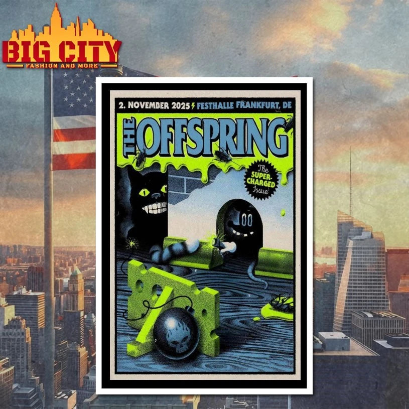 The Offspring Nov 2 2025 Festhalle, Frankfurt DE Poster shirt