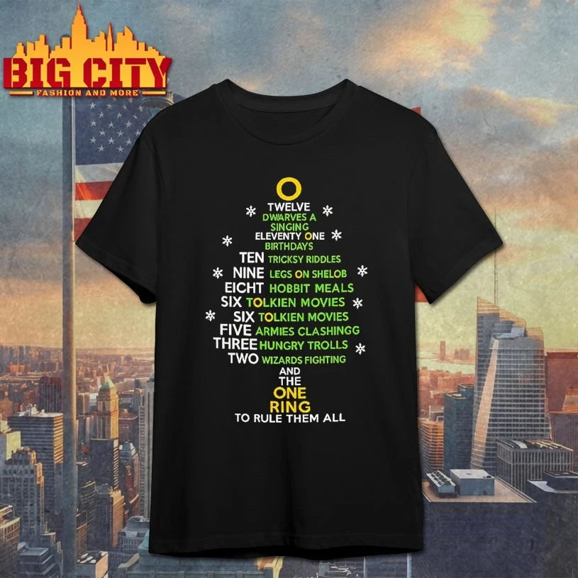 The One Ring to rule them all Christmas Carol shirt