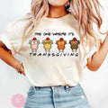 The One Where Its Thanksgiving Tshirt, Turkey T-Shirt Vintage Turkey Thanksgiving Tshirt, Funny Thanksgiving Shirt...