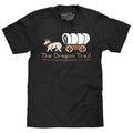 The Oregon Trail Shirt Video Game Logo T-Shirt - Black Hoodie, Sweatshirt | RetroVerseTees.com