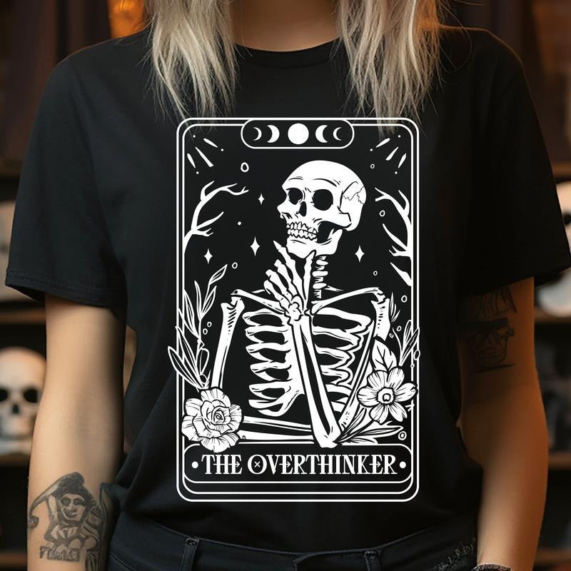 The Overthinker - T-Shirt Hoodie, Sweatshirt | RetroVerseTees.com