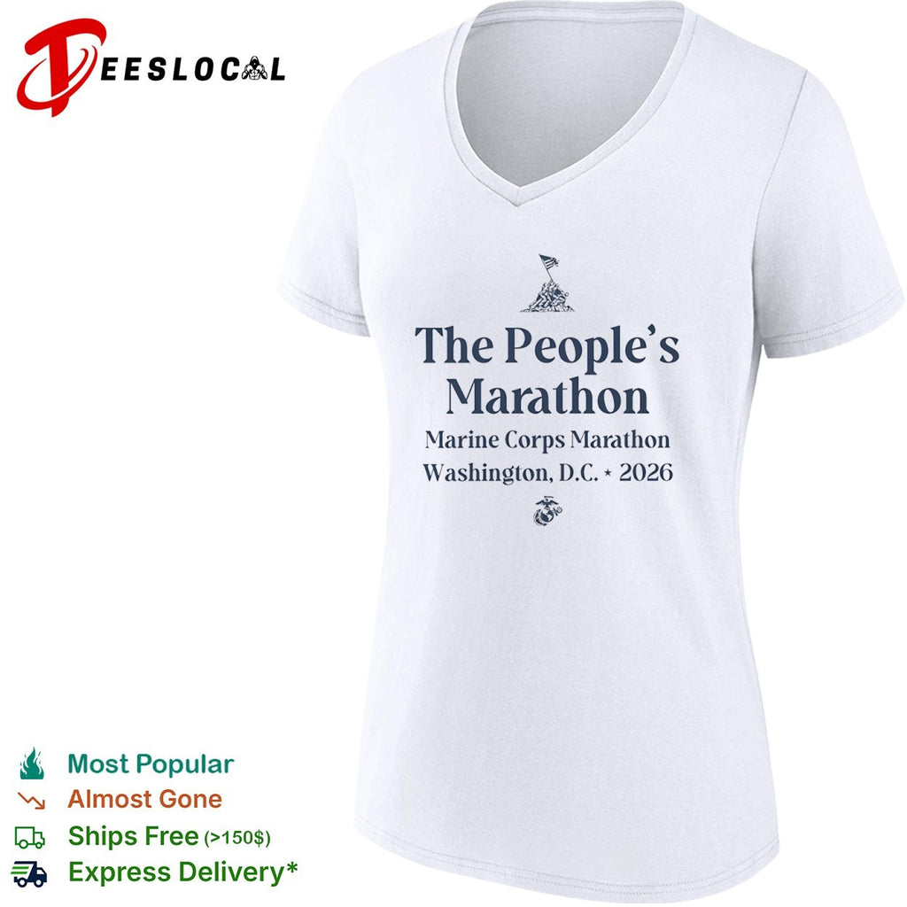 The People’s Marathon Marine Corps Marathon Washington DC 2026 shirt