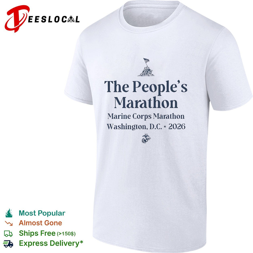 The People’s Marathon Marine Corps Marathon Washington DC 2026 shirt