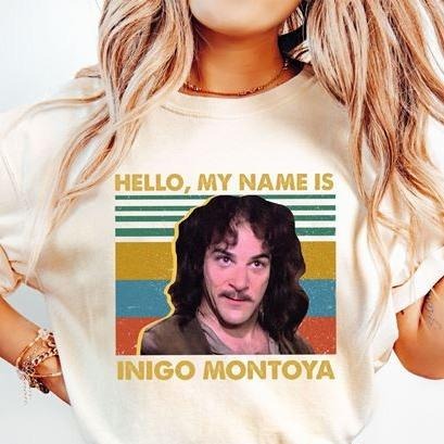 The Princess Bride Movie Shirt Hello, My name is Inigo Montoya Sweatshirt Hoodie | RetroVerseTees.com