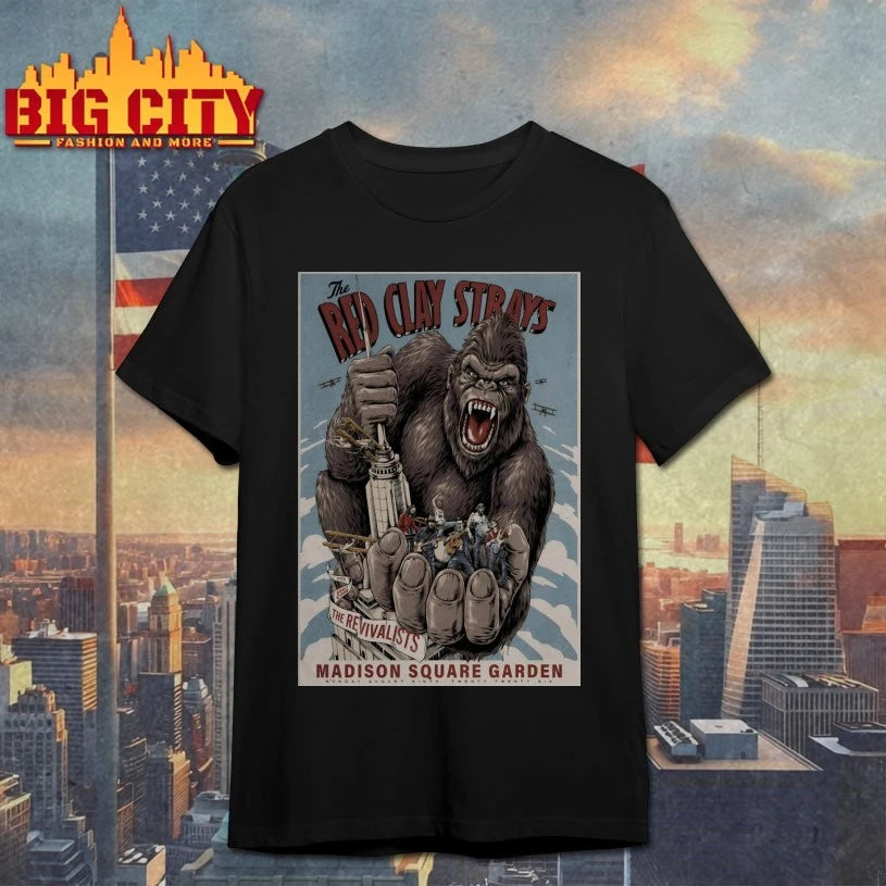The Red Clay Strays And The Revivalists Madison Square Garden NYC Aug 9 2026 Poster shirt
