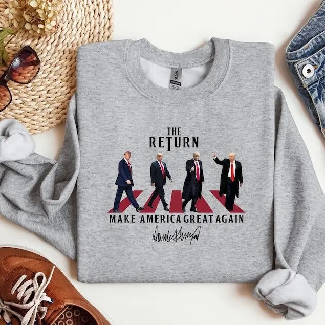 The Return Shirt, Funny Trump Shirt, Republican Shirt, Trump 2024 Shirt, Make America Great Again Shirt, Donald Trump...